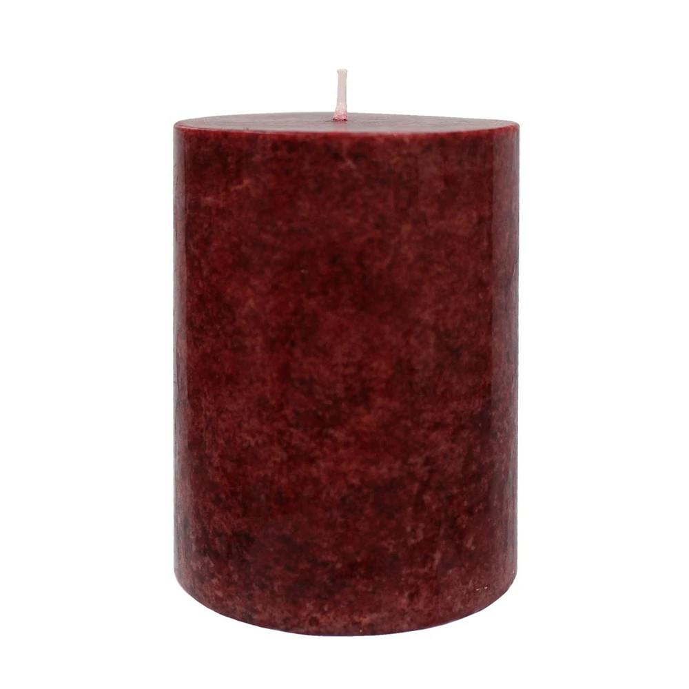 4" SUGARED CURRANT Pillar Candle