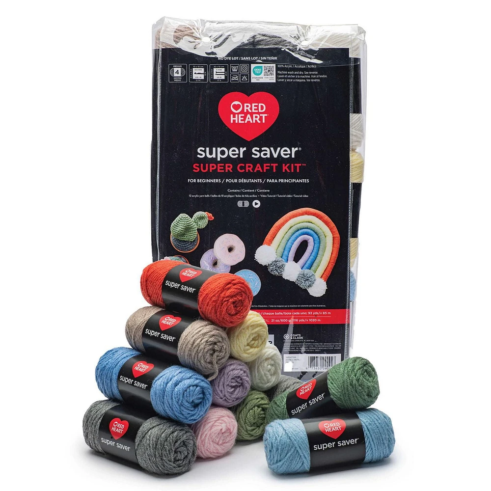 Red Heart® Super Saver® Super Craft Kit