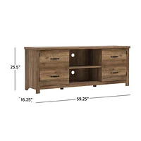 Hillsdale Lancaster Gaming Ready TV Stand