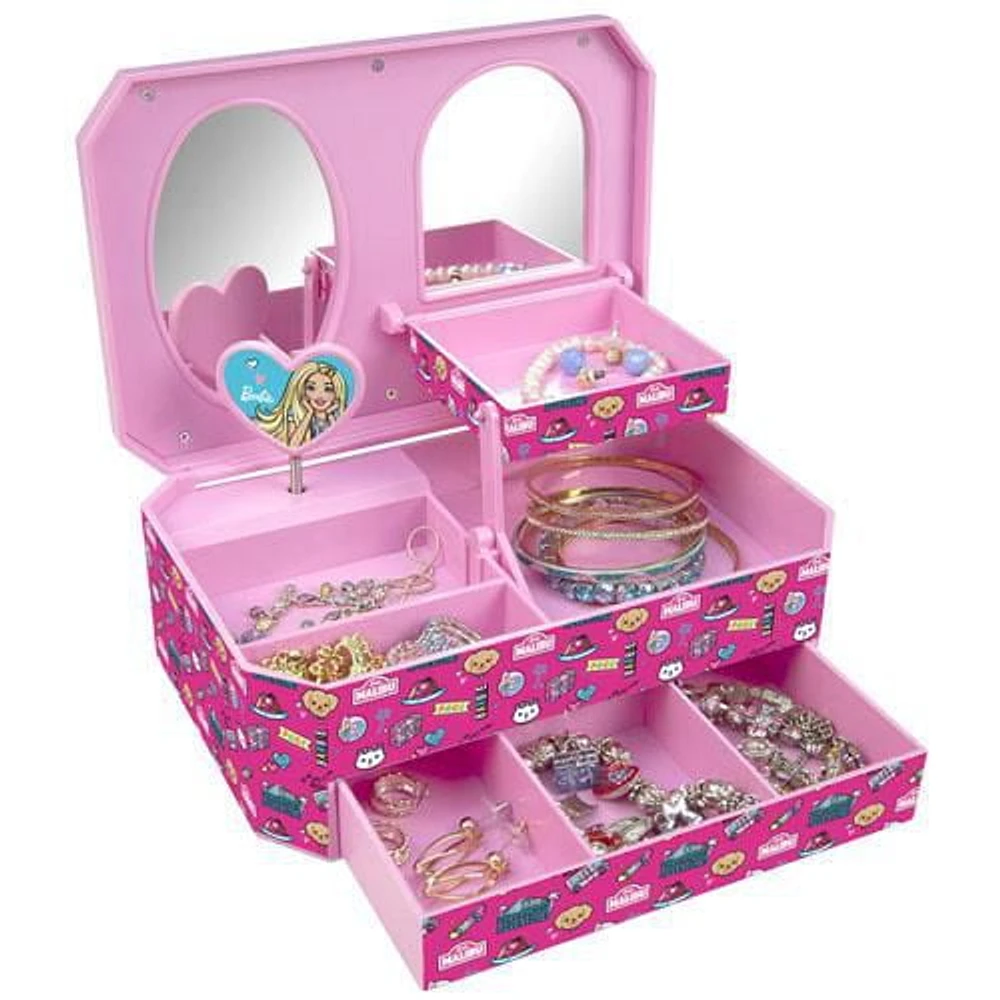 Mele and Co Barbie Friends Girls Musical Jewelry Box