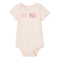 Cache-couche à manches courtes George pour bébés filles Tailles 0-24 mois