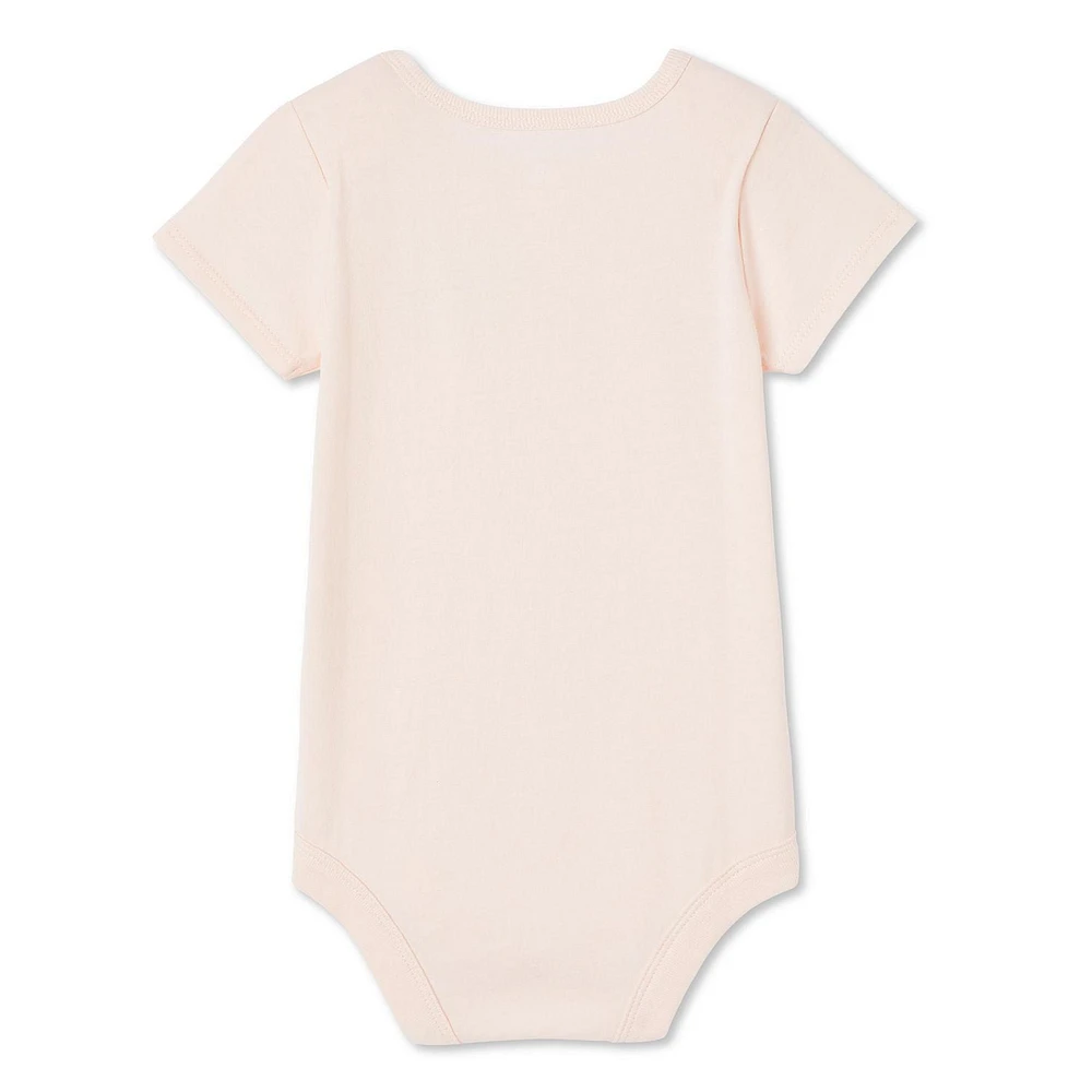 Cache-couche à manches courtes George pour bébés filles Tailles 0-24 mois