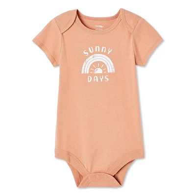 Cache-couche à manches courtes George pour bébés filles Tailles 0-24 mois
