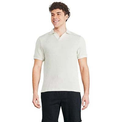 Chandail avec col Johnny George pour hommes Tailles P-2XL
