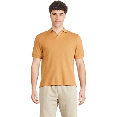 Chandail avec col Johnny George pour hommes Tailles P-2XL