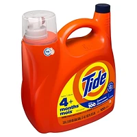 Tide Liquid Laundry Detergent, Original Scent, 3.9L