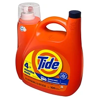 Tide Liquid Laundry Detergent, Original Scent, 3.9L