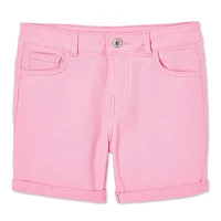 George Girls' Midi Denim Short, Sizes 4-16
