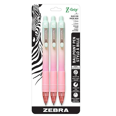 Z-Grip Smooth 3 pack, Ball point pen, black ink