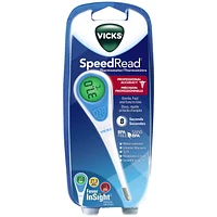 Thermomètre SpeedRead V912CA Vicks à fonction Fever Insight Precision professionnelle