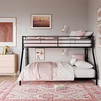 Mainstays Small Space Junior Twin over Full Bunk Bed