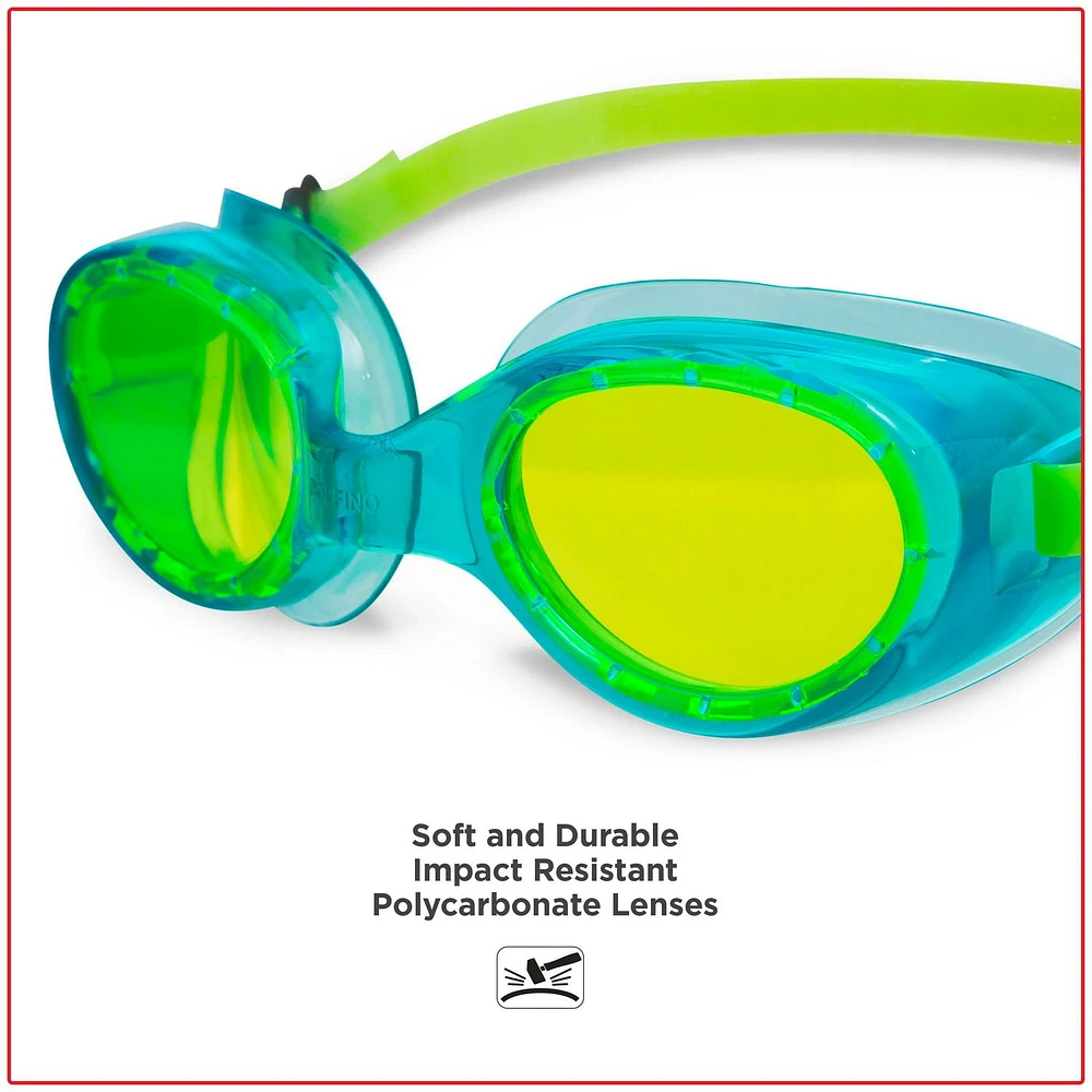 Youth Dolfino 3-Pack Swim Goggle