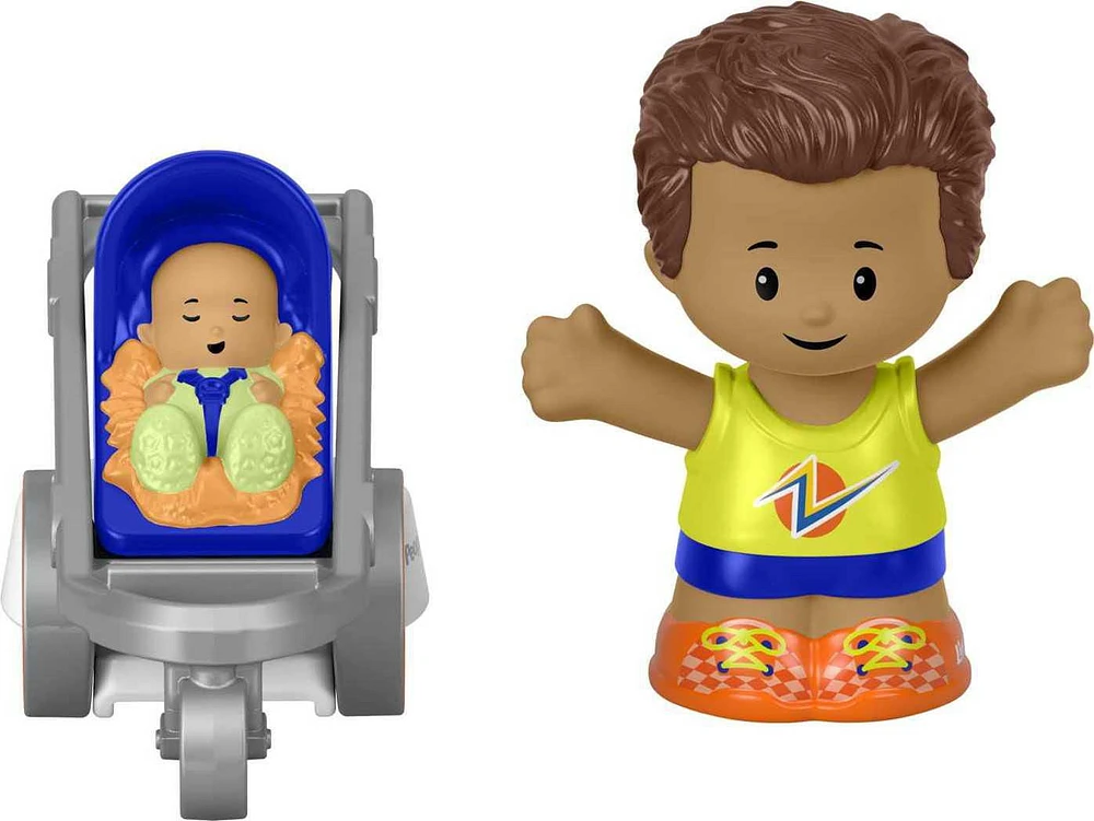 Fisher-Price Little People Jogger and Jogging Stroller