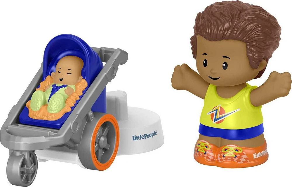 Fisher-Price Little People Jogger and Jogging Stroller