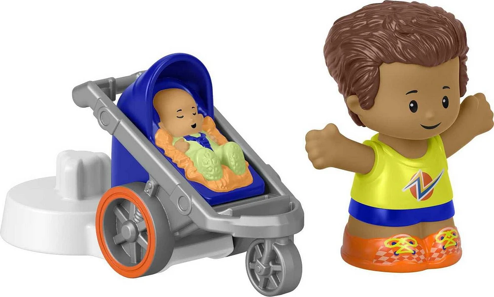 Fisher-Price Little People Jogger and Jogging Stroller