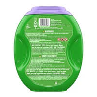 Gain Super Sized Flings Laundry Detergent Pacs, Zen, 3-in-1 Detergent Pacs with Febreze and Oxi, 45CT