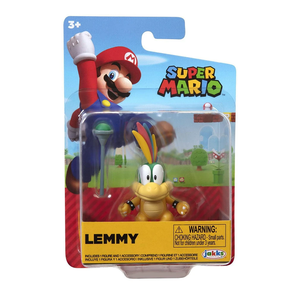 World of Nintendo 2.5" Figures - Lemmy Koopa