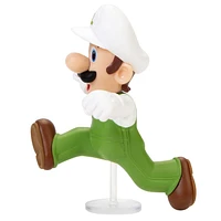 World of Nintendo 2.5" Figure - Fire Running Luigi