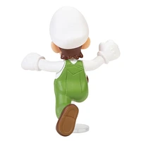 World of Nintendo 2.5" Figure - Fire Running Luigi