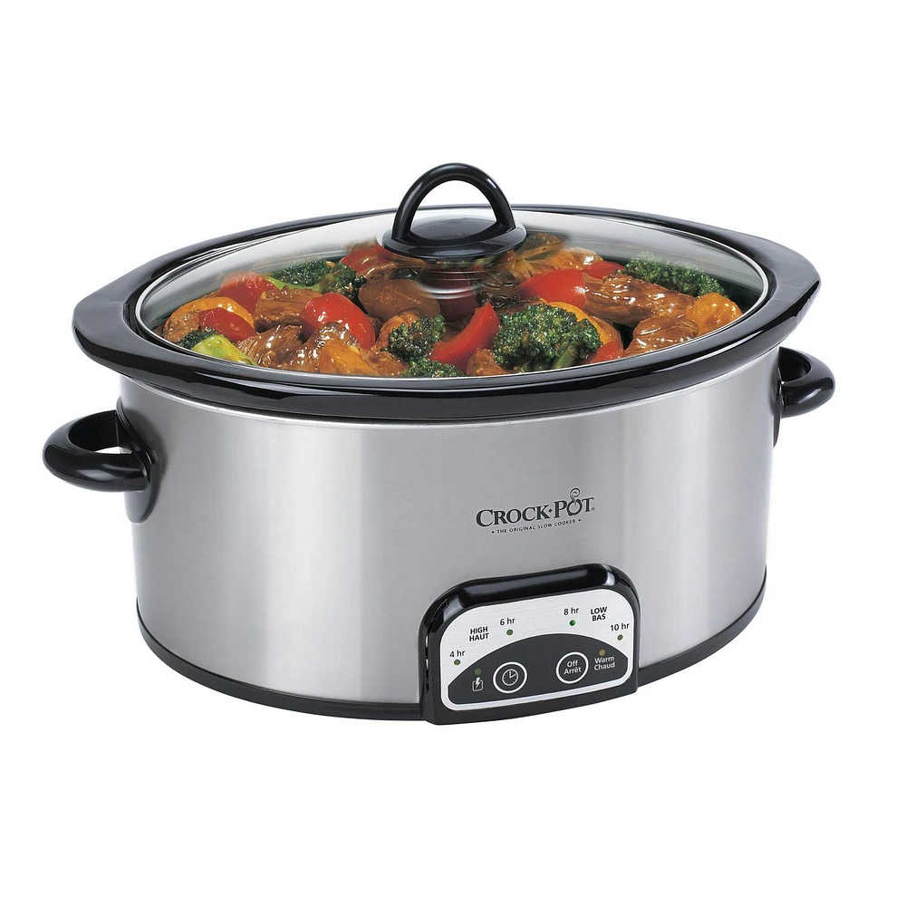 Crock-Pot 4 Qt. Oval Programmable Slow Cooker