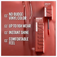 Maybelline rouge à lèvres liquide SuperStay Vinyl Ink rouge à lèvres à couleur vinyle intense
