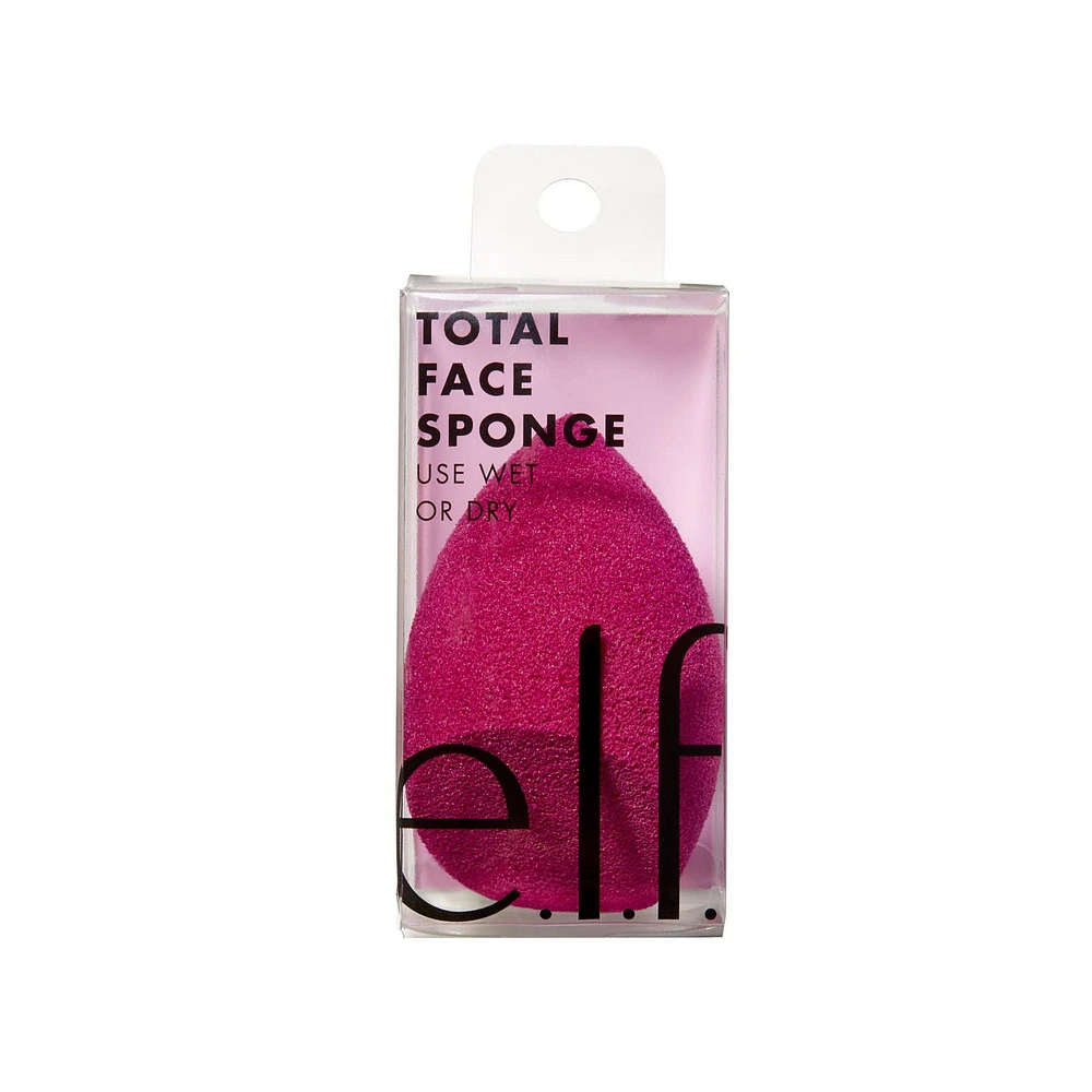 e.l.f Cosmetics Total Face Sponge, Pack of 1