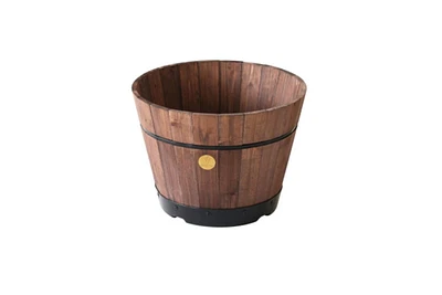 VegTrug 18" Build-a-Barrel Kit - Dark Brown