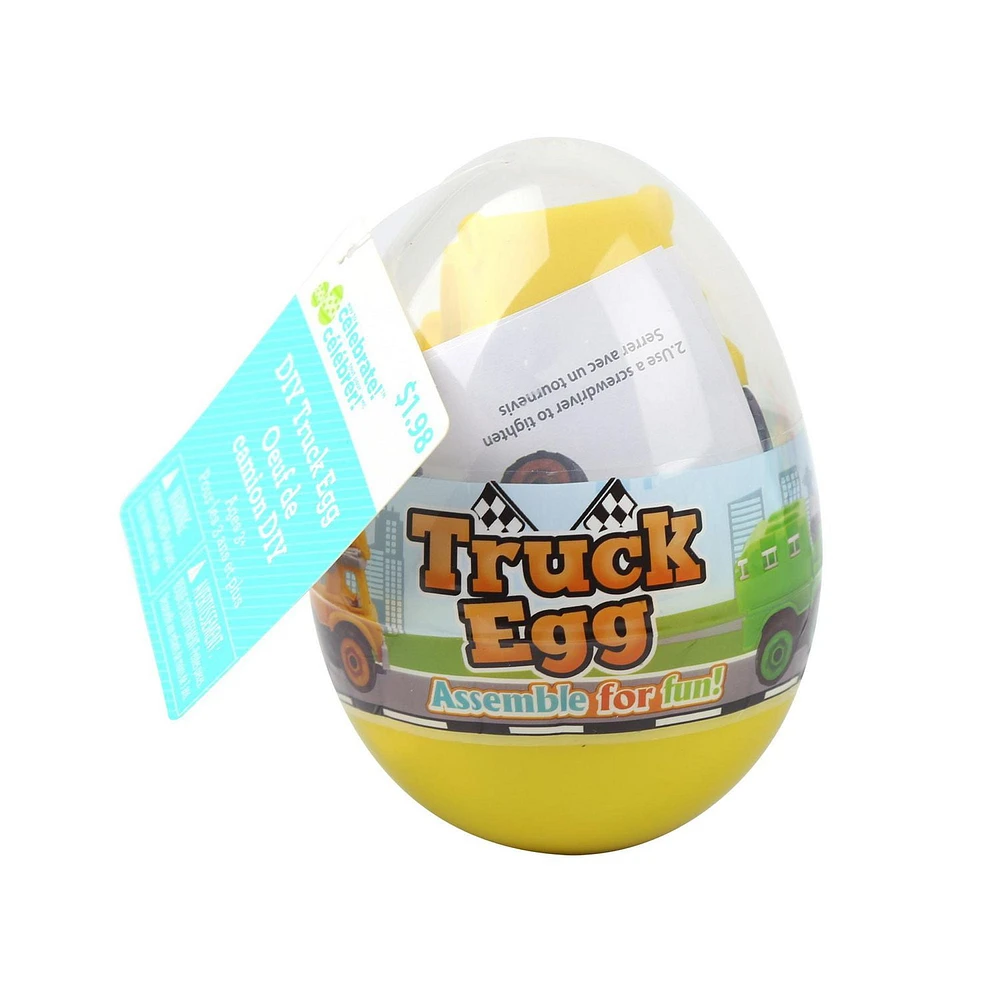 Way to Celebrate! DIY TRUCK EGG, NOVELTY