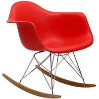 Nicer Furniture Mid-Century-Modern Rocking Arm Chair