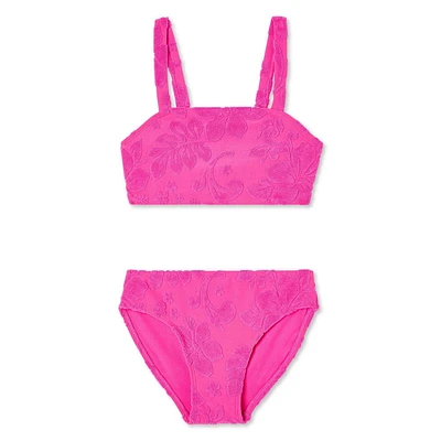 George Girls' Terry Bikini 2-Piece Set