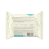 Aveeno Calm + Restore Nourishing Make-Up Removing Wipes - Eye Makeup Remover, Sensitive Skin Care - Frangrance Free, 25 Count