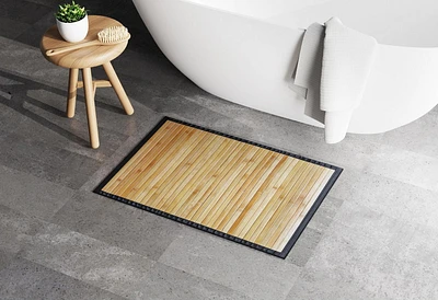 Tapis de bain en bambou Mainstays Tapis de bain en bambou