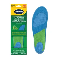 Dr. Scholl’s® semelles sport de notre série athlétique, femmes Ajustables, 1 paire,