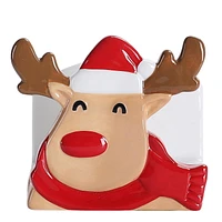 Holiday Time Reindeer Napkin Holder