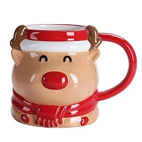 Holiday Time Reindeer Mug