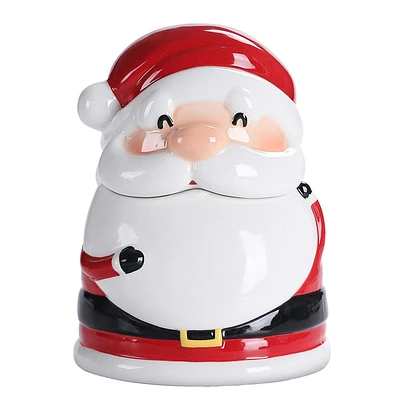 Holiday Time Santa Cookie Jar