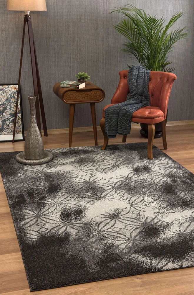 Rug Branch New Zealand Plush Collection High-Density Modern Abstract Soft Durable Area Rug