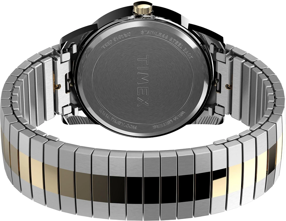 Timex® Easy Reader® Stainless Steel Expansion Band Watch