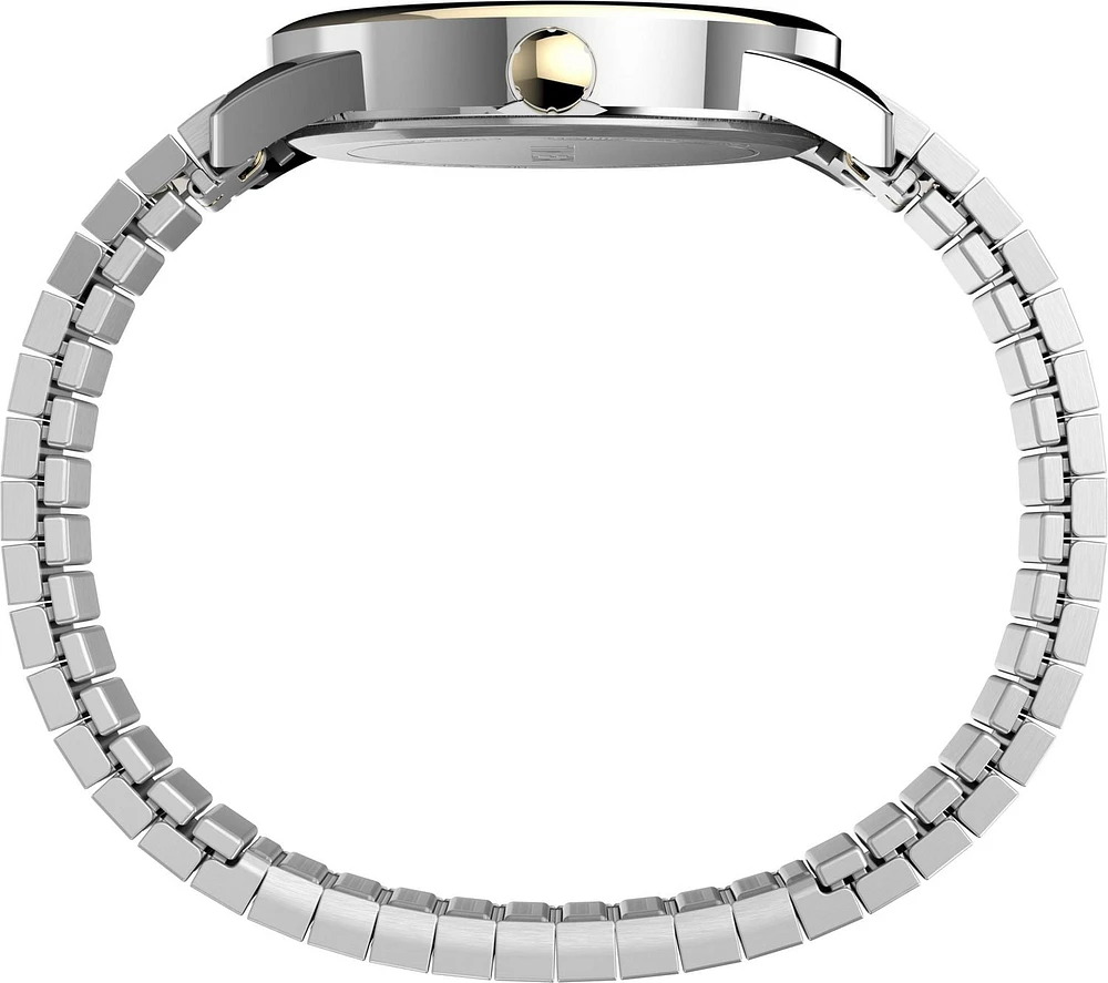 Timex® Easy Reader® Stainless Steel Expansion Band Watch