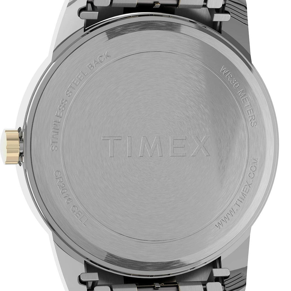 Timex® Easy Reader® Stainless Steel Expansion Band Watch