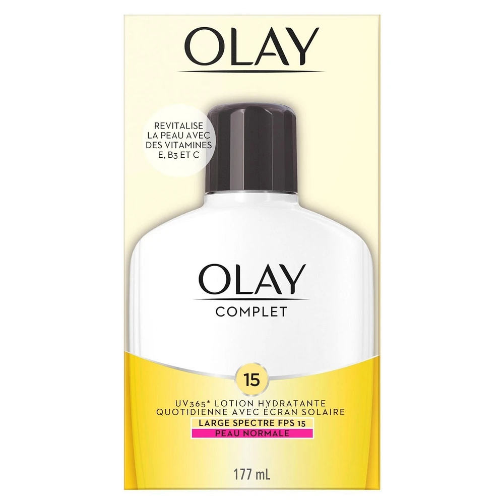 Olay Complete Lotion Moisturizer with SPF 15 Normal, 177 mL