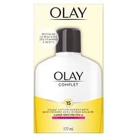 Olay Complete Lotion Moisturizer with SPF 15 Normal, 177 mL