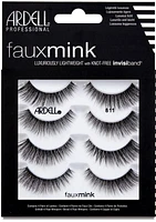 Ardell® Faux Mink Wipeis - 811 Multipack, 4 pairs of eyelashes