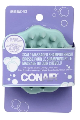 Brosse pour le shampooing et le massage du cuir chevelu de Conair Brosse pour le cuir chevelu