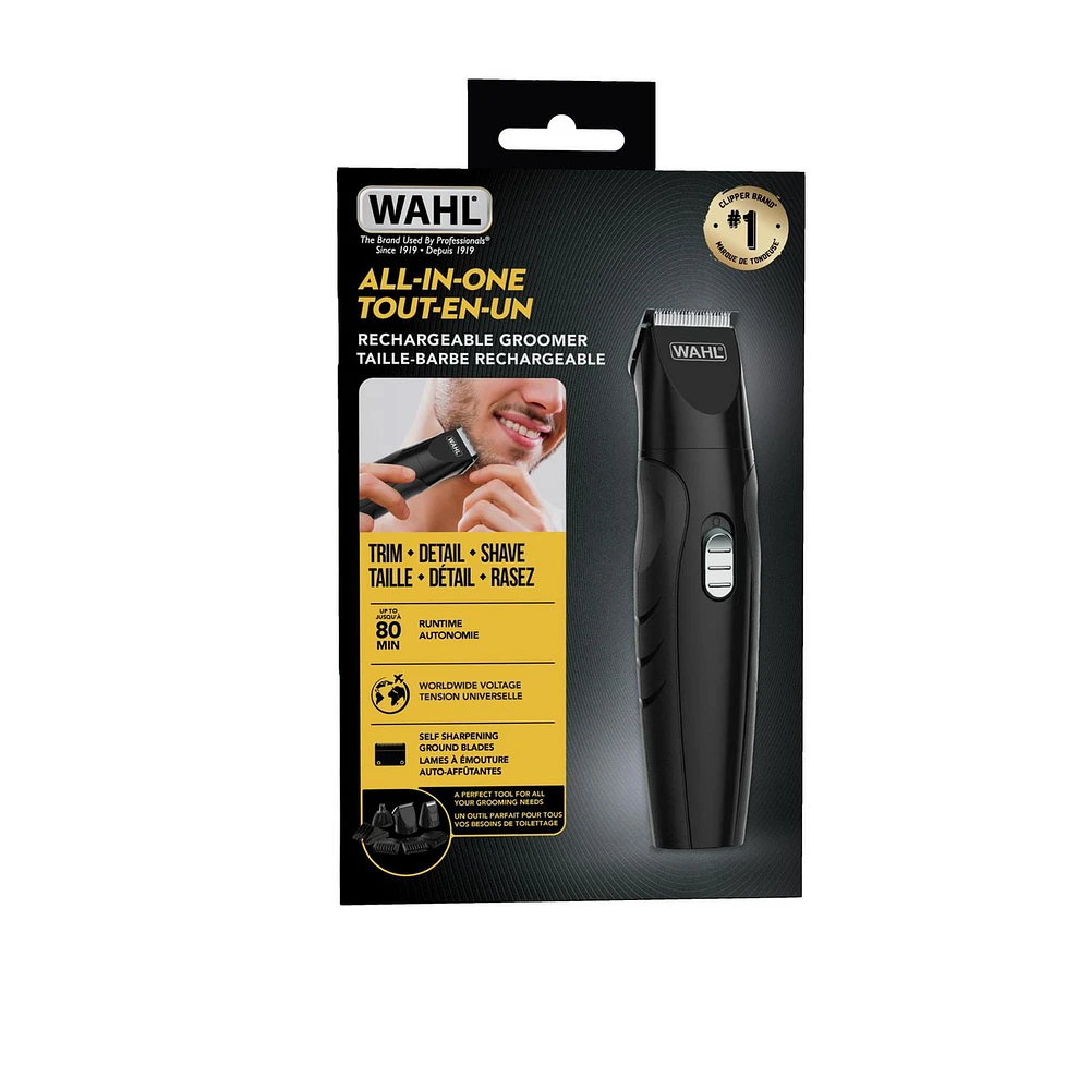 Wahl All in One Rechargeable Groomer Styling Kit - Model 3110, Wahl All-In-One Rechargeable Groomer is the perfect tool for all your grooming needs