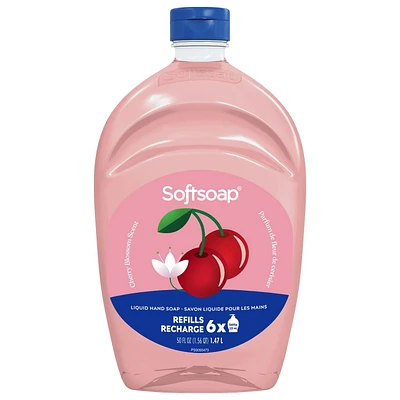 Softsoap Limited Edition Cherry Blossom Liquid Hand Soap 1.47L Refill Bottle, Softsoap Cherry Blossom 1.47L