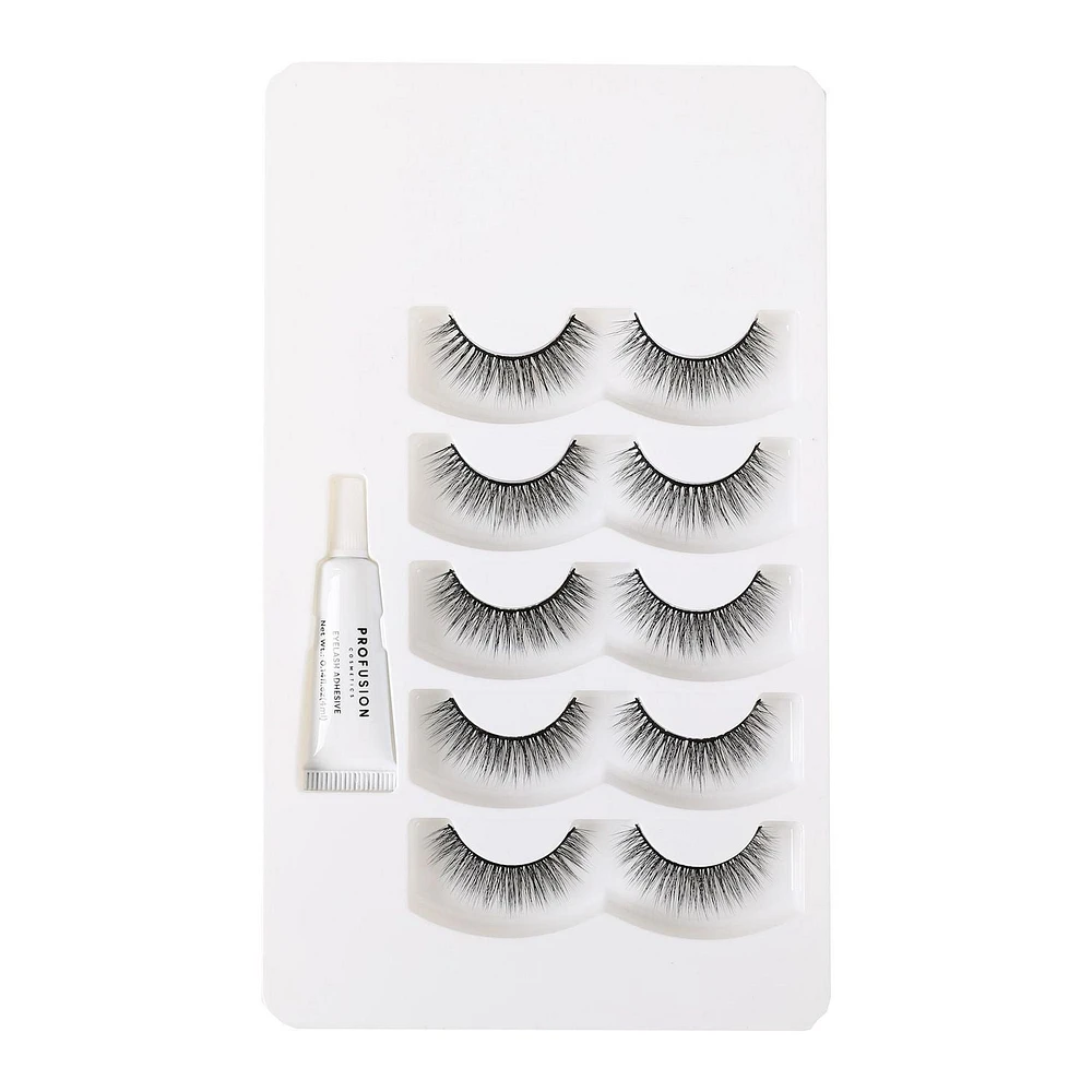 PROFUSION COSMETICS | Iconic 3D Faux Mink Lashes 5 Pair, Big Tease