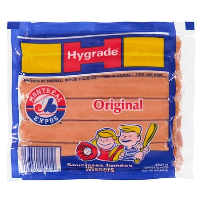 Saucisses fumées originales Hygrade 450 g