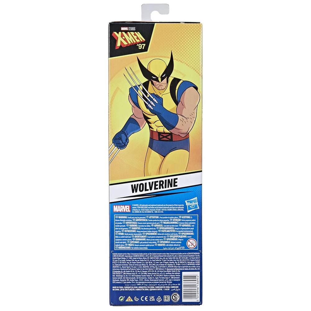 Marvel X-Men Wolverine 11.25-Inch-Scale Action Figure, Super Hero Toy for Kids, Ages 4 and Up, Ages 4 and up