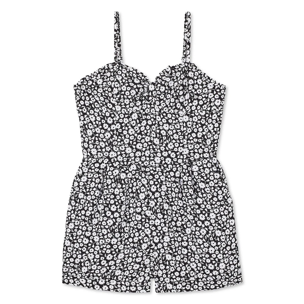 My Sister's Closet Girls' Sweetheart Romper